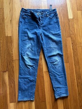 Chico's Blue Ankle-Length Women’s Jeans